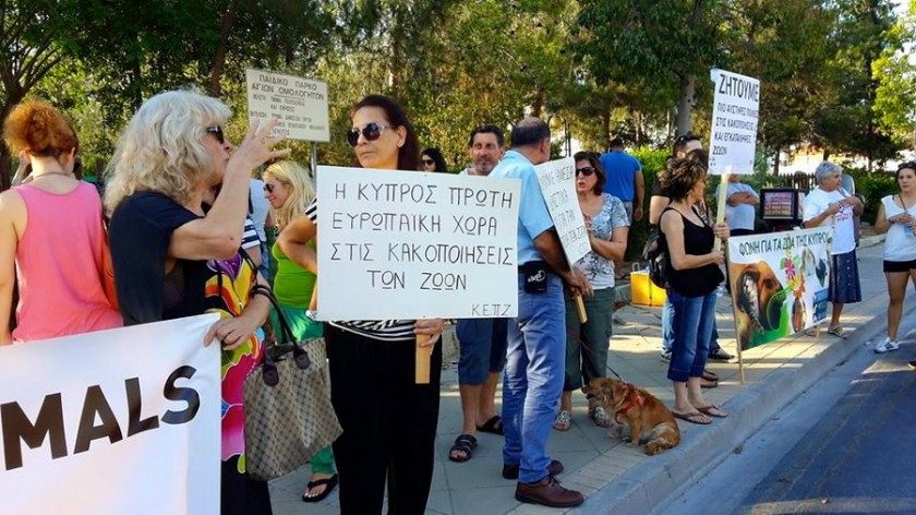 Διαμαρτυρία Κύπρος